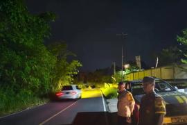 Cegah Begal dan Ranjau Paku, Polsek Padang Ulak Tanding Polres Rejang Lebong Intensifkan Patroli Jalan Lintas