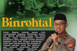 Polres Rejang Lebong Rutin Gelar Binrohtal