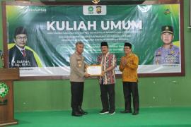 Kapolda Bengkulu Beri Kuliah Umum di STIES NU Bengkulu, Tekankan Peran Strategis Generasi Muda Menuju Indonesia Emas 2045