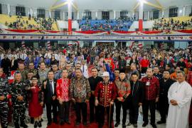Perayaan Natal Oikumene, Kakanwil Kemenag: Momentum Perkuat Harmoni dan Moderasi