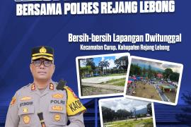 Polres Rejang Lebong Akan Gelar Aksi Kebersihan di Lapangan Dwitunggal Curup
