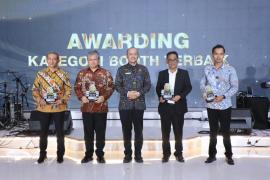 956 Pengunjung Padati Booth Polri, Raih Juara Terbaik 3 pada Pameran Kampung Hukum MA 2026
