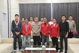 Kapolda Bengkulu Sambut Silaturahmi Pengurus GMNI