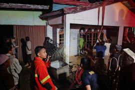 Korsleting Listrik, Rumah Warga di Lebong Sakti Nyaris Ludes Terbakar