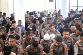 Perkuat Mental dan Spiritualitas, Polda Bengkulu Gelar Binrohtal Rutin
