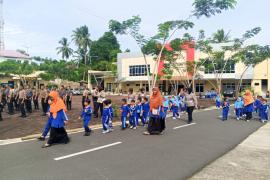 Edukatif dan Humanis, Anak TK Insan Madani Belajar Profesi Polisi di Polda Bengkulu