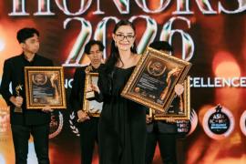 Karina Rasmita Sembiring Raih Most Influential Iconic Women Award 2026 Di Ajang Grand Honors 2026