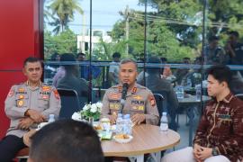 Kapolda Bengkulu Gelar Coffee Morning Bersama OKP, Perkuat Sinergi Jaga Kamtibmas
