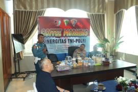 Bidpropam Polda Bengkulu Gelar Coffee Morning Sinergitas TNI–Polri