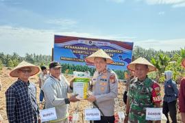 Polres Kaur Laksanakan Penanaman Jagung Serentak Kuartal I Tahun 2026 Dukung Swasembada Jagung Nasional