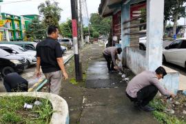 Polres Rejang Lebong Gelar Kurve, Wujudkan Lingkungan Mako yang Asri