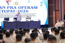 Polri Gelar Bimtek Latpraops Ketupat 2026, Tingkatkan Kesiapan Personel Amankan Idul Fitri 1447 H