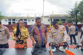 Puslitbang Mabes Polri Lakukan Pengecekan Inventaris Sat Samapta Polres Rejang Lebong