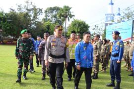 Polres Lebong Gelar Apel Pasukan Operasi Ketupat Nala 2026