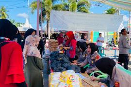 Polres Kaur Gelar Bazar Pasar Murah, Warga Antusias Sambut Kebutuhan Pokok Jelang Lebaran