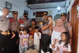 Siswa SIP Angkatan 55 Pengiriman Polda Bengkulu Gelar Bakti Sosial di Panti Asuhan Umi Audah Sukabumi
