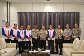 Kapolda Bengkulu Terima Kunjungan Silaturahmi PBVSI Provinsi Bengkulu
