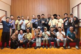 Satgas Ops Damai Cartenz Perkuat Sinergi dengan Wartawan Mimika Lewat Silaturahmi dan Buka Puasa Bersama