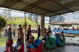 Polres Rejang Lebong Laksanakan Penebalan Pengamanan Objek Wisata Danau Mas Harun Bastari