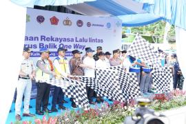 Pimpin One Way Nasional Arus Balik Lebaran, Kapolri ke Pemudik: Utamakan Keselamatan 