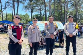 Polres Mukomuko Bersama Polsek Jajaran Perkuat Pengamanan dan Pelayanan di Objek Wisata Saat Idul Fitri 1447 H