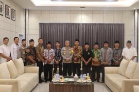 Kapolda Bengkulu Terima Silahturahmi dari PSHT Bengkulu dalam rangka Hari Raya Idul Fitri 1447 H