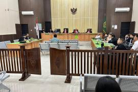 Sidang lanjutan perkara dugaan korupsi sektor pertambangan batu bara PT Ratu Samban Mining (RSM) 