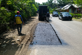 BPJN Bengkulu Kebut Preservasi Jalan Tais–Manna-Batas Provinsi Bengkulu /Foto : BPJN 