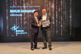 Menuju Usia ke-45, BINUS University Raih Global Most Innovative Knowledge Enterprise (MIKE) Award 2025: Wujudkan Dampak Berkelanjutan
