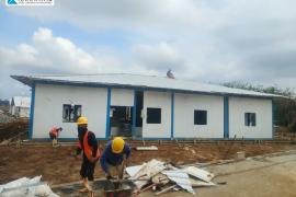 Krakatau Baja Konstruksi Bangun Fasilitas Modular di Tapsel