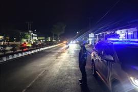 Hadirkan Rasa Aman, Satlantas Bengkulu Selatan Gencarkan Blue Light Patrol di Titik Rawan