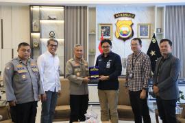 Pererat Sinergi, Kapolda Bengkulu Sambut Kunjungan Pimpinan BRI Cabang Lampung