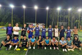 Densus 88 Tantang Pacinko FC dalam Laga Away Match di King Mini Soccer Stadium