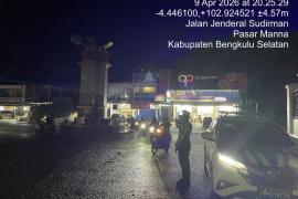 Satlantas Polres Bengkulu Selatan Intensifkan Blue Light Patrol, Simpang Adipura Aman dan Kondusif