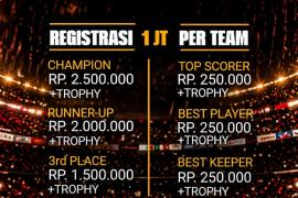 Turnamen Trophy Sobat Adhyaksa Series 1 Digelar Mei 2026, Hadiah Jutaan Rupiah Menanti