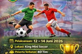 Turnamen Wali Kota Cup Mini Soccer Antar OPD Se-Provinsi Bengkulu Segera Digelar