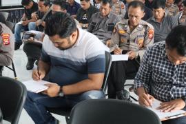 Polres Rejang Lebong Gelar Tes Psikologi untuk Pemegang Senjata Api