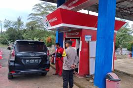 Polres Rejang Lebong Monitoring SPBU Pascakenaikan BBM Non Subsidi