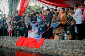 Menteri Agama Hadiri Pelepasan Satwa di Danau Dendam Tak Sudah, Tegaskan Pentingnya Menjaga Ekologi