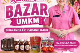 Ketua Bhayangkari Cabang Kaur, Ny. Daulika Alam