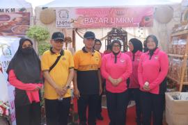 Peringati HUT ke-46 YKB, Kapolda Bengkulu Senam Bersama dan Borong Produk UMKM Bhayangkari