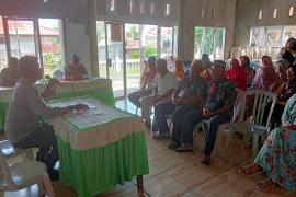 Kanit Binmas Polsek Ratu Samban Sosialisasikan Bahaya Kenakalan Remaja dan Narkoba di Anggut Atas
