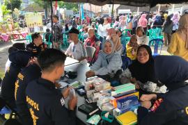 Peringati May Day, Polres Rejang Lebong Gelar Pengobatan Gratis, Pasar Murah, dan Layanan SIM Keliling