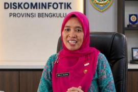 Kadis Komunikasi, Informatika dan Statistik (Diskominfotik) Provinsi Bengkulu Dr. Hj. Nelly Alesa, S.IP.,SKM.,M.Si