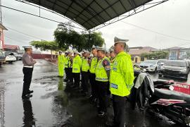 Hujan Bukan Halangan, Polres Rejang Lebong Tetap Hadir Layani Masyarakat