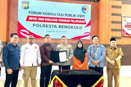 Polresta Bengkulu menggelar kegiatan Forum Konsultasi Publik (FKP)