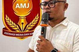 Ketua Umum Asosiasi Media dan Jurnalis (AMJ), Wibowo Susilo, S.E., 