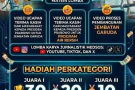 Lomba Karya Jurnalistik Pembangunan Jembatan Garuda dan Program Air Bersih Dibuka, Hadiah Capai Rp30 Juta