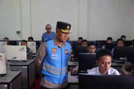 Kapolda Bengkulu Tinjau Pelaksanaan CAT Akademik Akpol 2026