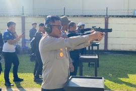 APH Rejang Lebong Perkuat Soliditas Melalui Rakor dan Latihan Menembak Bersama